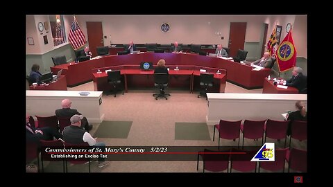 St Mary's County Commissioner Raises Property and Excise Tax.