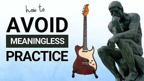 Avoid Meaningless Practice (by having an outlet!)