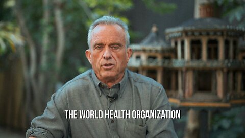RFK Jr's Red Pill Campaign Ad on the W.H.O. [ 🚫Stop the Pandemic Treaty]