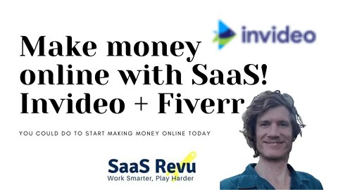 Use SaaS Invideo to make money on Fiverr with your own gigs, a simple easy way to make money online