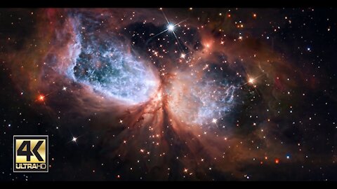 4K Relaxing Music ,Beautiful Hubble Space Video, Calming , Zen, Meditation, Massage Music