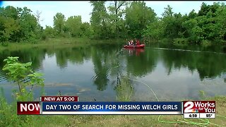No significant findings during day two of search for Welch girls