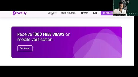 Get 1000 Free Youtube Views Using Veefly