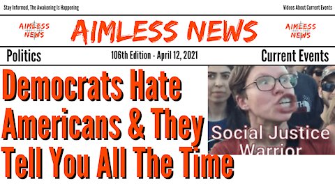 Democrats Hate Americans, They Tell You All The Time