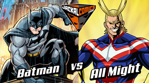 BATMAN Vs. ALL MIGHT - Comic Book Battles: Who Would Win In A Fight? My Hero Academia