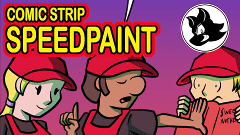 The Drive-Thru #82 - Webtoon Speedpaint - TomFoxComics