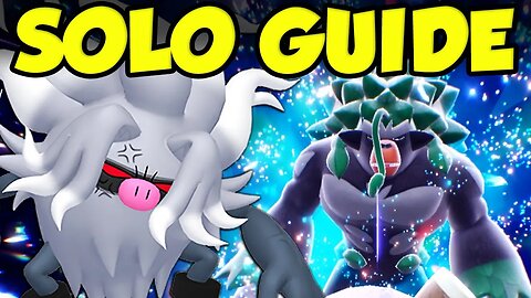 HOW TO BEAT RILLABOOM SOLO | Pokemon Scarlet & Violet 7 Star Raid Guide!