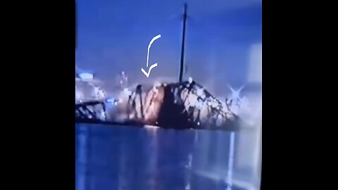 Baltimore Bridge EXPLOSION?