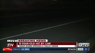 Child injured after being hit by car in Henderson