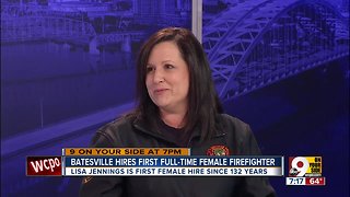 Batesville hires first full-time female firefighter