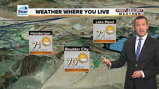 13 First Alert Las Vegas Weather for January 30th Morning