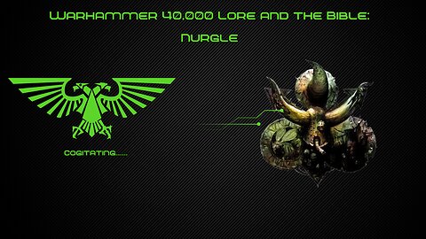 Nurgle "Fly Lord" | Warhammer 40k lore and the Bible