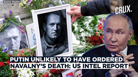 U.S. Spy Agencies: Putin didn´t directly order Alexei Navalny´s death