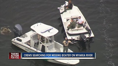Two rescued, one still missing after boat sinks in Myakka River, FWC says