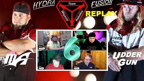 Hydra, Fusion, Jake Ewert, Reese Ewert, BattleBots, Another legendary livestream! Rumble #6 (REPLAY)