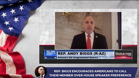 Rep. Biggs Encourages Americans to Call Their Members of Congress Over House Speaker Preference