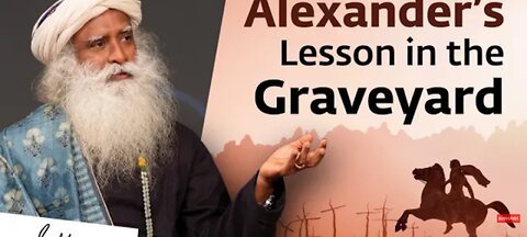 Alexander's lecture in the Graveyard | Sadhguru | English