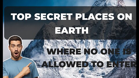 Top secret places on Earth where no one is allowed to enter
