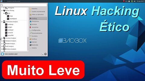 BackBox Linux Ubuntu 22.04. Iso Nov 2023. Segurança, Anonimato, Testes de penetração e Hacking ético