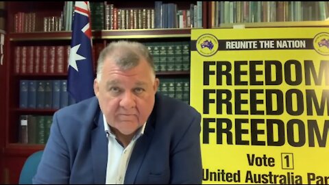 MP Craig Kelly: "This is the PANDEMIC of vaccinated"