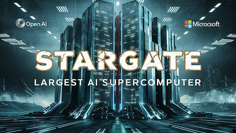 ⚠️STARGATE - Ai Supercomputer from Open Ai & Microsoft - 5 gigawatts electricity 4million households