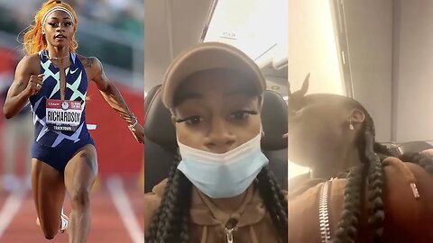 sha'carri richardson forced off plane after heated exchange part 2