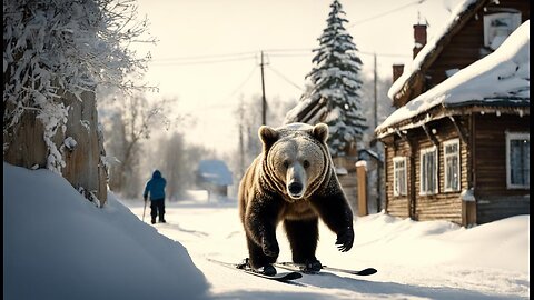 Amazing russian winter. Crazy Russian. Part4