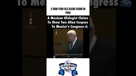 A Mexican #Ufologist Claims To Show Two #Alien Corpses To #Mexico's Congress