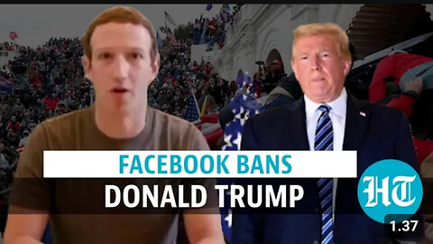 Facebook, Instagram ban Donald Trump 'Indefinitely' after US Capitol Breach