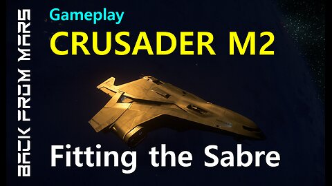 Star Citizen Gameplay - Fitting the AEGIS Sabre into the CRUSADER M2 Hercules Starlifter