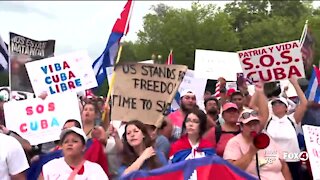 Southwest Florida man travels to Washington D.C. to protest the Cuban government