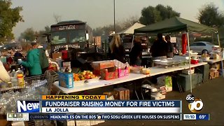 Fundraiser for California fire victims