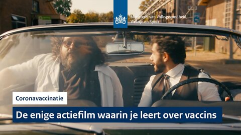 ACTIE! 🎬 GGD-arts vertelt in eigen actiefilm over bijwerkingen van coronavaccins 🚗💨 (okt. 2021) 🇳🇱