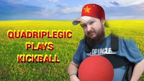 quadriplegic plays kickball