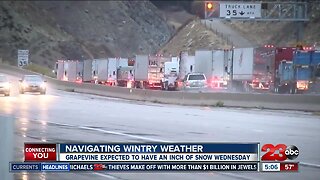 CHP may close I-5 along Grapevine, depending on snowy conditions expected