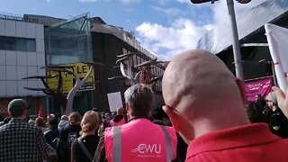 Enough Is Enough Protest - ASLEF Speaker