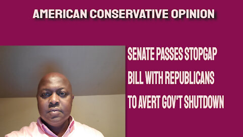 Senate passes StopGap Bill with Republicans to avert gov't shutdown
