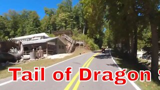 Tail of the dragon Partial Ride 2022