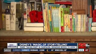 Disney's "Magic of Storytelling": 23ABC taking part in campaign, brining books to Kern County