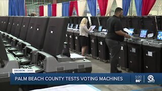 Palm Beach County tests voting machines ahead of November election