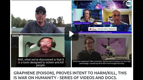GRAPHENE (POISON), PROVES INTENT TO HARM/KILL, THIS IS WAR ON HUMANITY - SERIES OF VIDEOS AND DOCS
