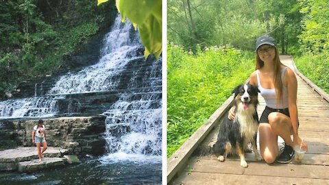 This Quebec Park Has A Hidden 10m High Waterfall & It's THE Spot To Discover This Summer