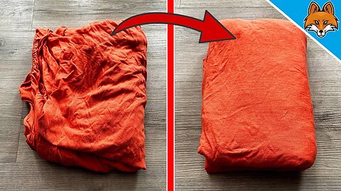 SO you can fold a Bed Sheet perfectly in 13 SECONDS 💥 (GENIUS) 🤯