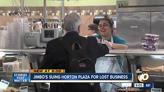 Grocery chain suing Horton Plaza over lost sales