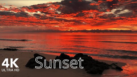 Amazing Sunset on Beach 2023