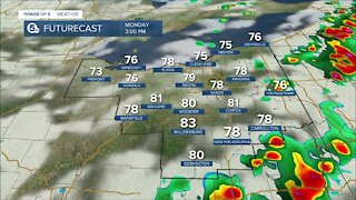 Trent Magill gives update on second round of afternoon storms