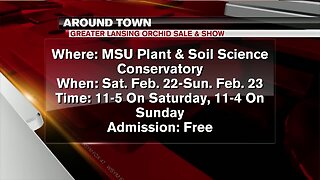 Around Town - Greater Lansing Orchid Sale and Show - 2/19/20