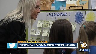 Classroom Heroes: Tierrasanta teacher honored