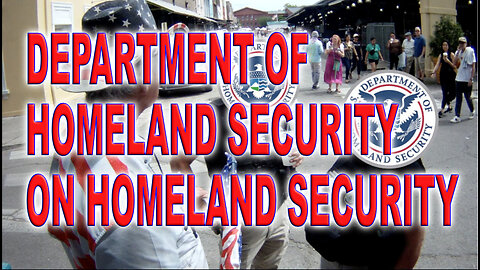 Department Of Homeland Security On Homeland Security