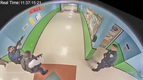 TX Police | Hallway Footage of Shooting and Uvalde Officer Response at Robb Elementary | 05/24/2022